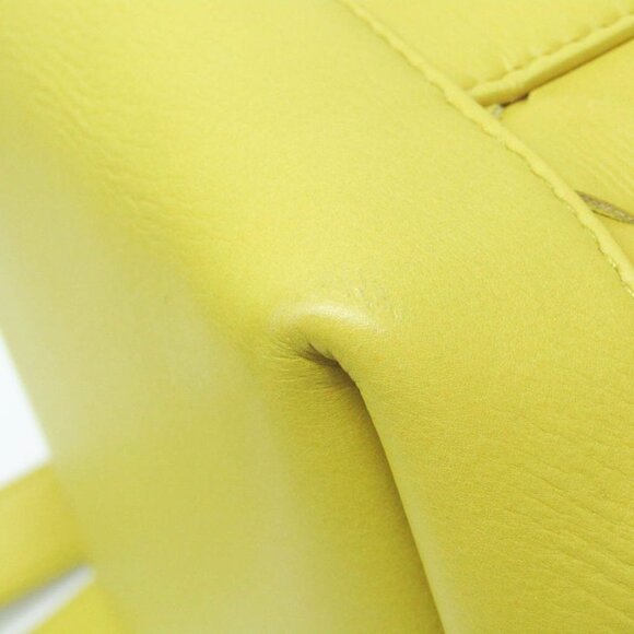 BOTTEGA VENETA Yellow Leather Intrecciato Backpack main image 12